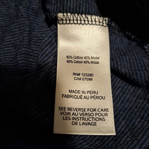 Travis Mathew Polo Shirt Mens Medium Blue Golf Performance Stretch Striped - Picture 4 of 9